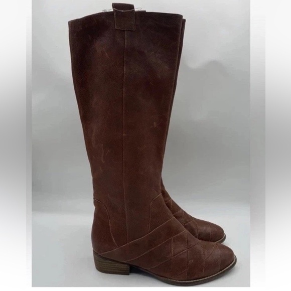 Sundance‎ Seychelles Womens Leather Rally Riding Boots Size 7 - Picture 1 of 10